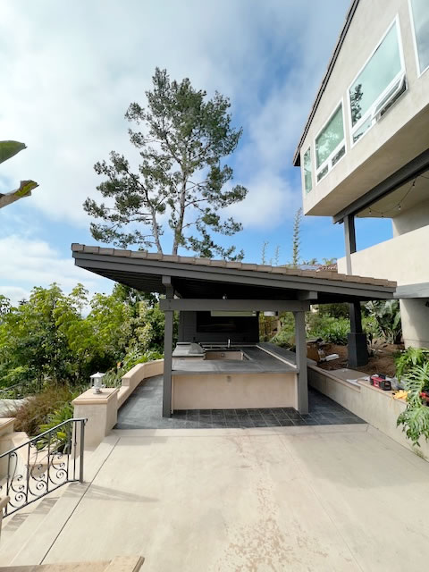 backyard kitchen 3